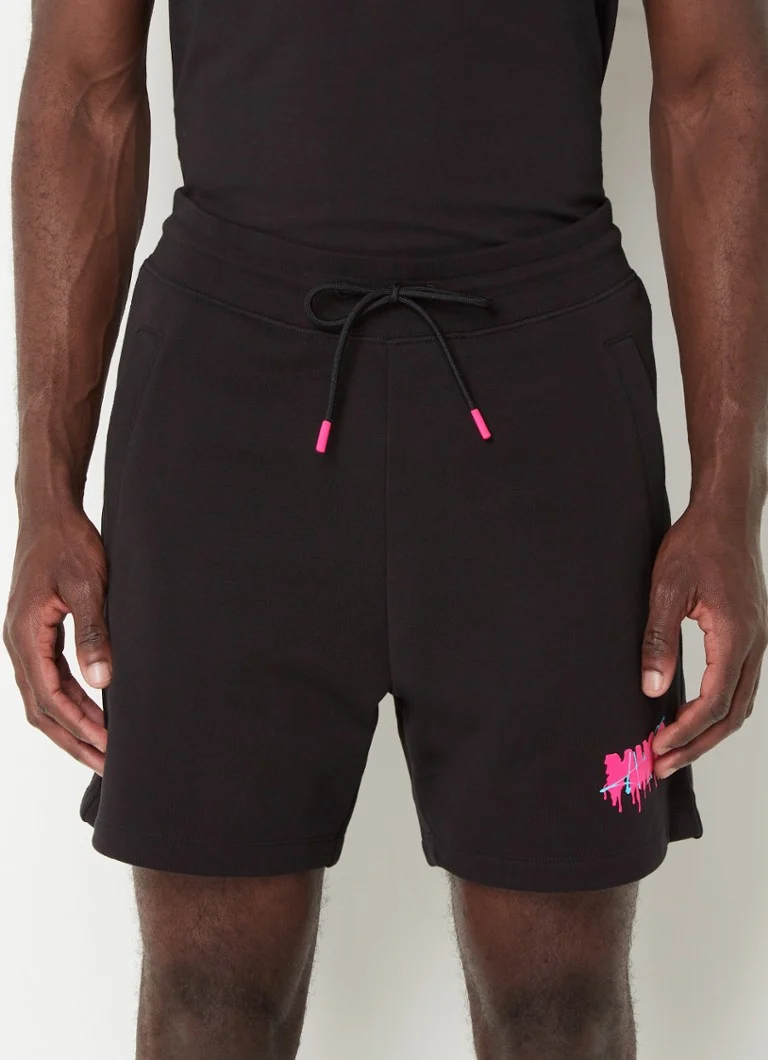 Pantaloni scurți de trening HUGO BOSS Dapalmi cu croială clasică și logo