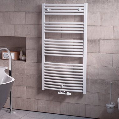 Ximax Badheizkörper Alpha-C 1750 mm x 600 mm, 963 Watt, Mittenanschluss, weiß
