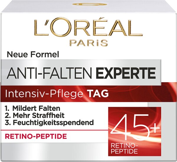 L'Oréal Paris Anti-Falten Experte Intensiv-Pflege Tag Retino-Peptide 45+ Gesichtscreme