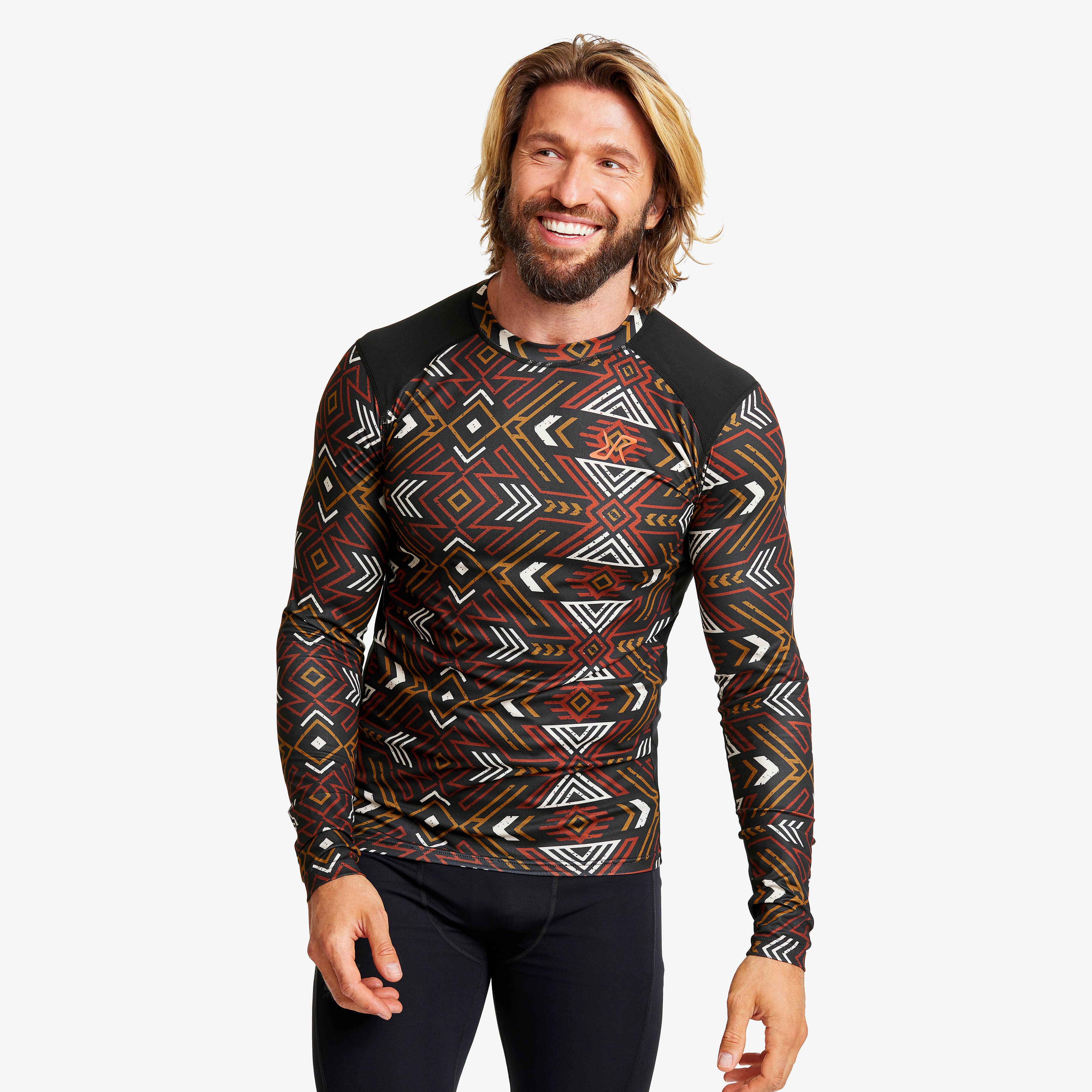 Uphill Top Homme Black/Smoked Paprika