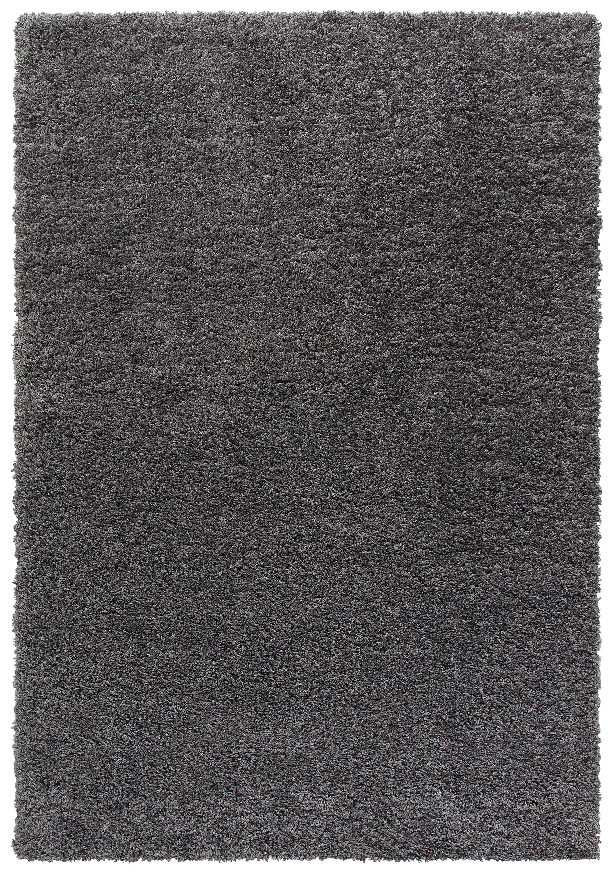 Hochflor-Teppich Viva, Home affaire, rechteckig, Höhe: 45 mm, Uni Farben, einfarbig, besonders weich und kuschelig