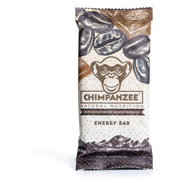 Chimpanzee - Energy Bar Vegan Chocolate Espresso - Energieriegel
