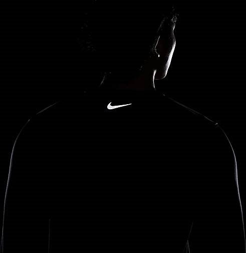 Nike Performance Herren Laufshirt NIKE DRI FIT UV MILER TOP LS FLASH