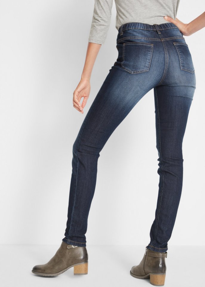 Jeans-Jeggings mit Bequembund, Skinny
