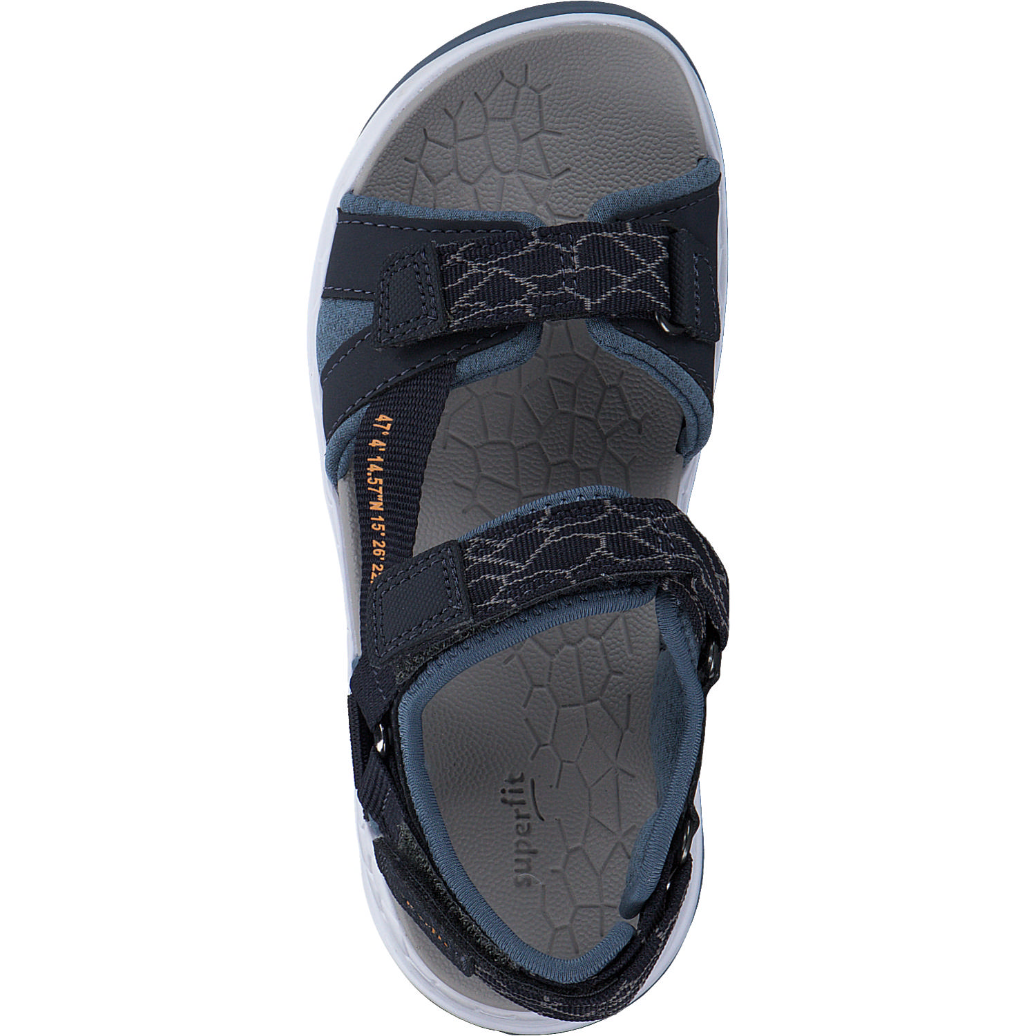 Superfit CRISS CROS 00580, Sandalen (Kinder), Kinder, Blau
