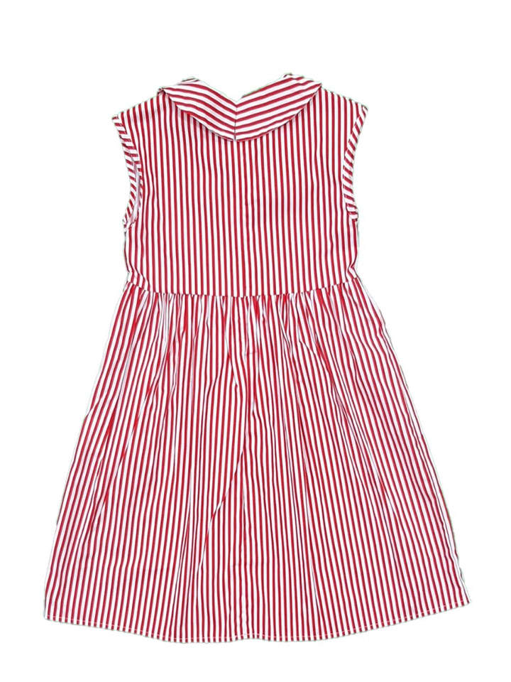 Deux ans de vacances Kleid in Rot/ Weiß günstig kaufen