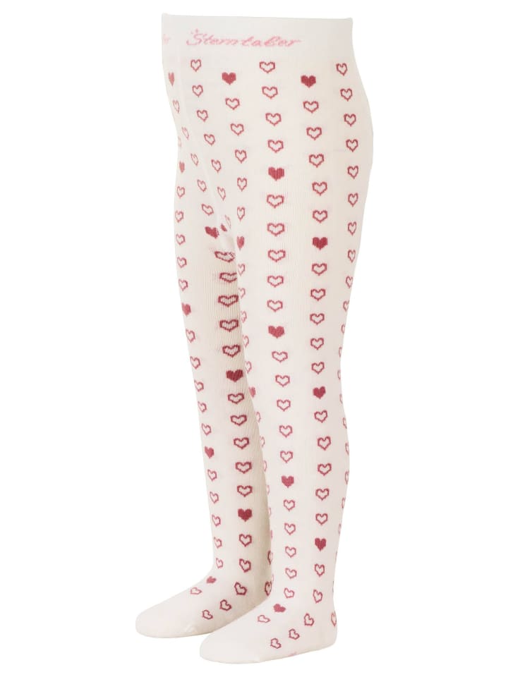 Sterntaler Strumpfhose Herzen in ecru günstig kaufen