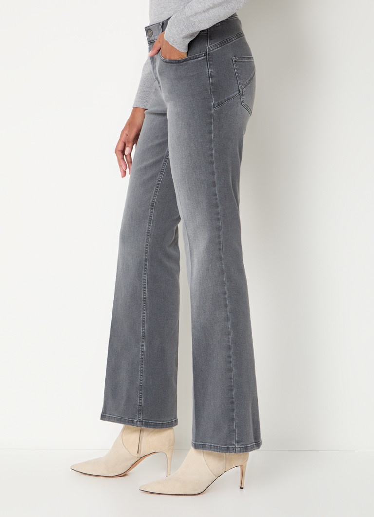 Gardeur Zuri high waist bootcut jeans in lyocell blend with colored wash