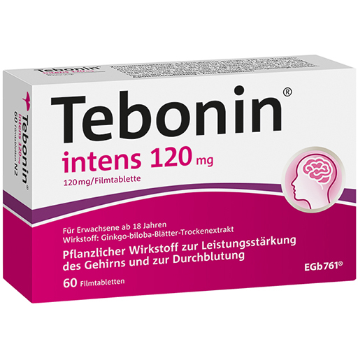 TEBONIN intens 120 mg Filmtabletten  60 St  Filmtabletten