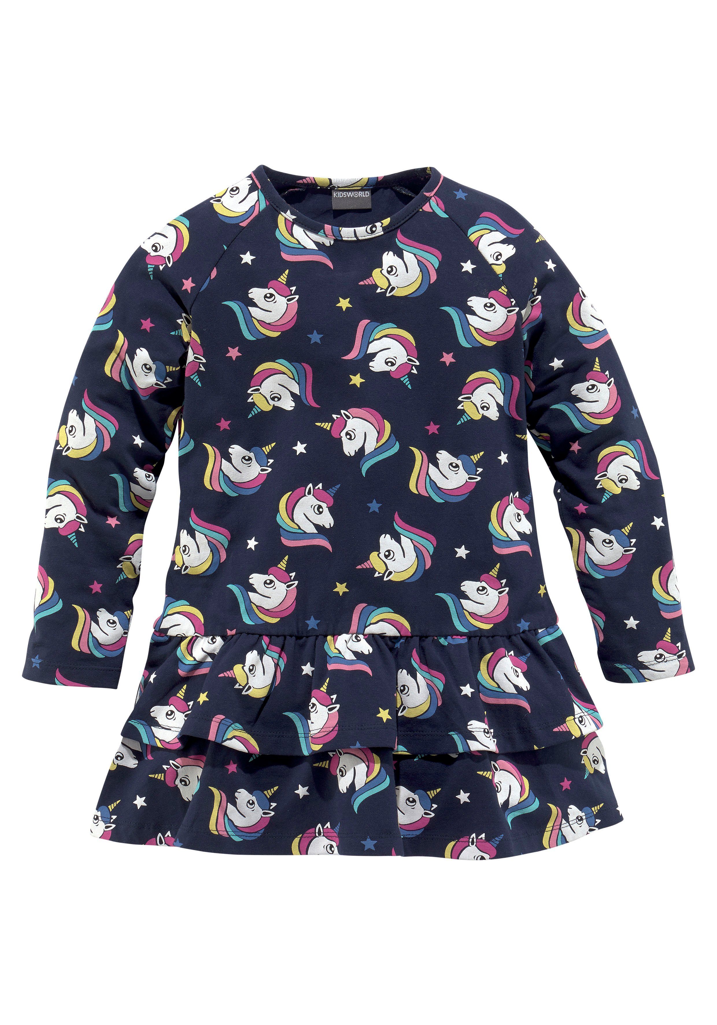 KIDSWORLD Jerseykleid mit Raglanärmeln