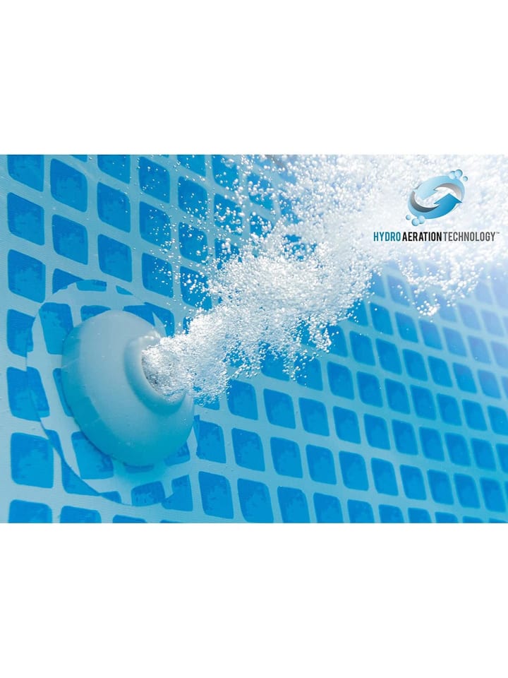 Intex Prism Frame Pool inkl. GS-Filterpumpe, 366x76cm in grau günstig kaufen onesize