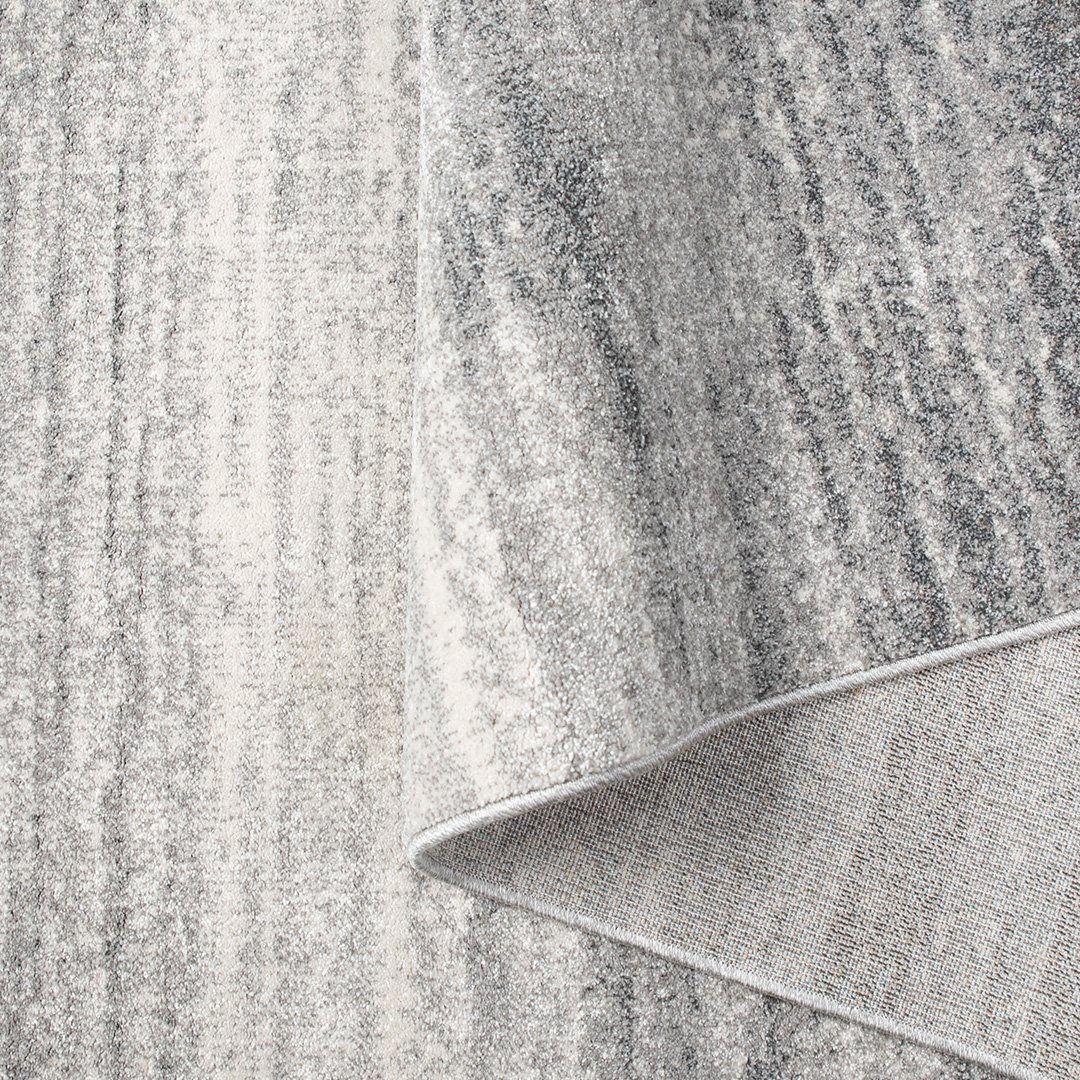 Teppich Mercur, oKu-Tex, rechteckig, Höhe: 11 mm, Kurzflorteppich, besonders weicher Flor, grau meliert, dichte Qualität