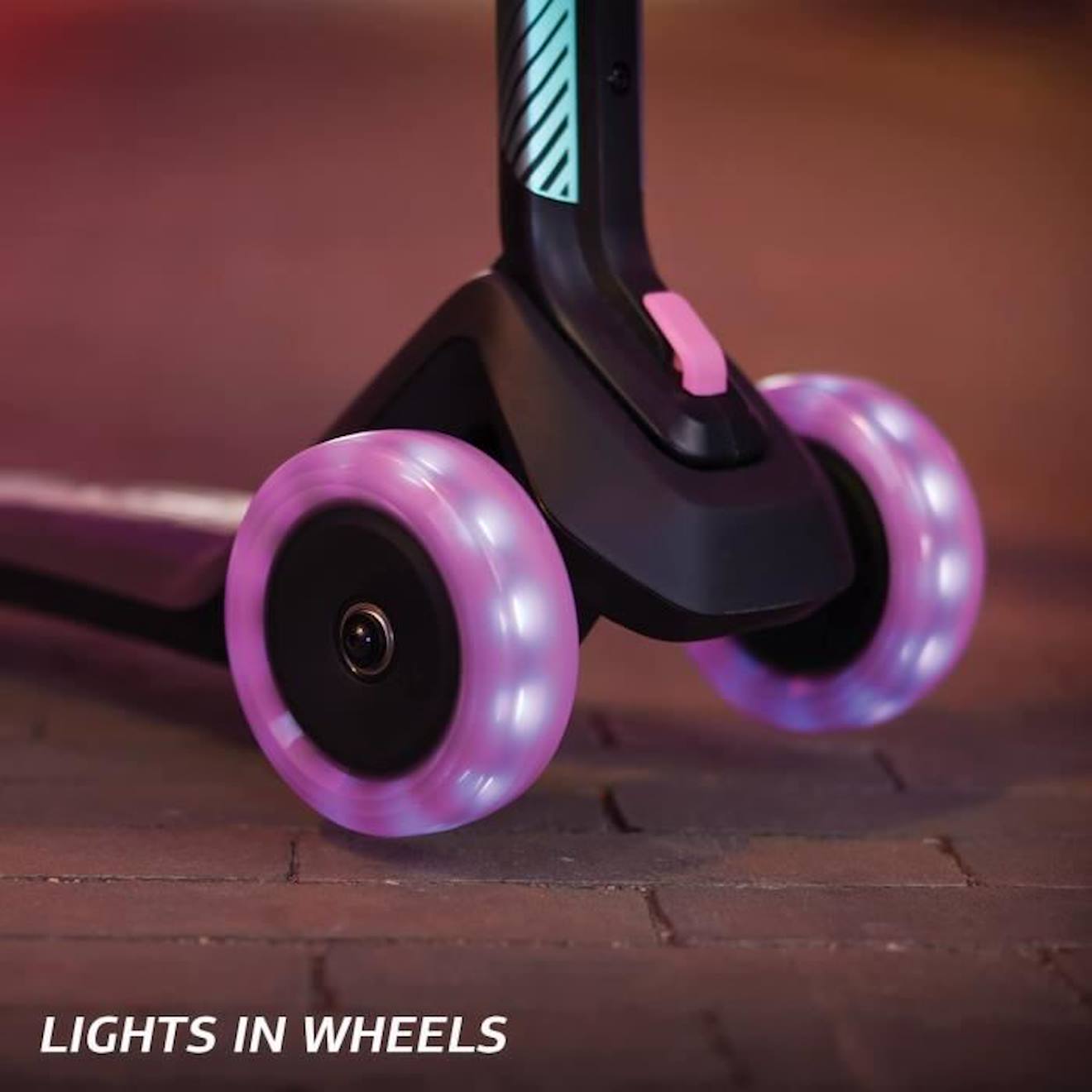 BERG Nexo trottinette lumières pont LED Vert citron vert