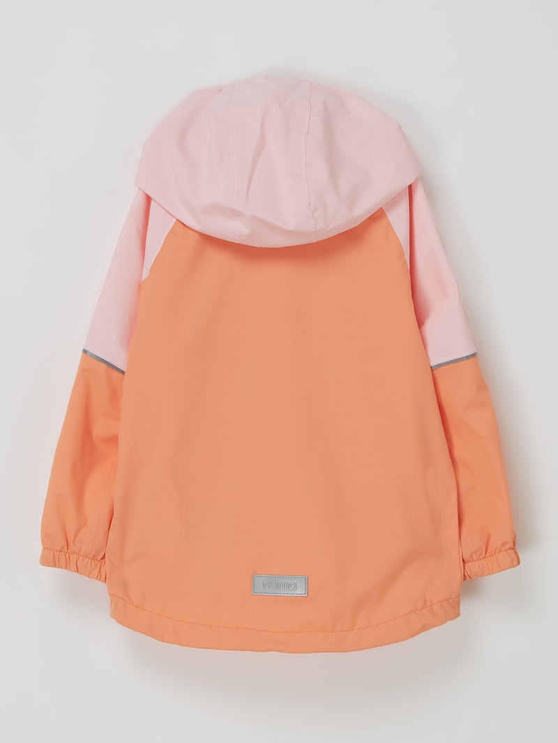 Windbreaker mit abnehmbarer Kapuze Modell 'Fiskare' in apricot
