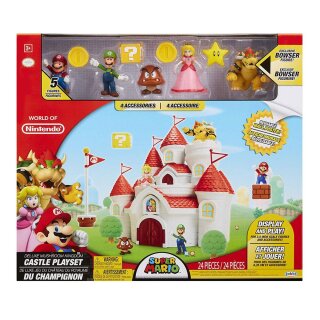 World of Nintendo Deluxe Spielset Super Mario Pilz-Palast