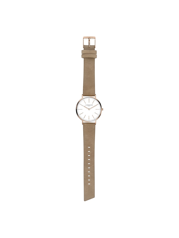 LIEBESKIND BERLIN Armbanduhr in cognac günstig kaufen onesize