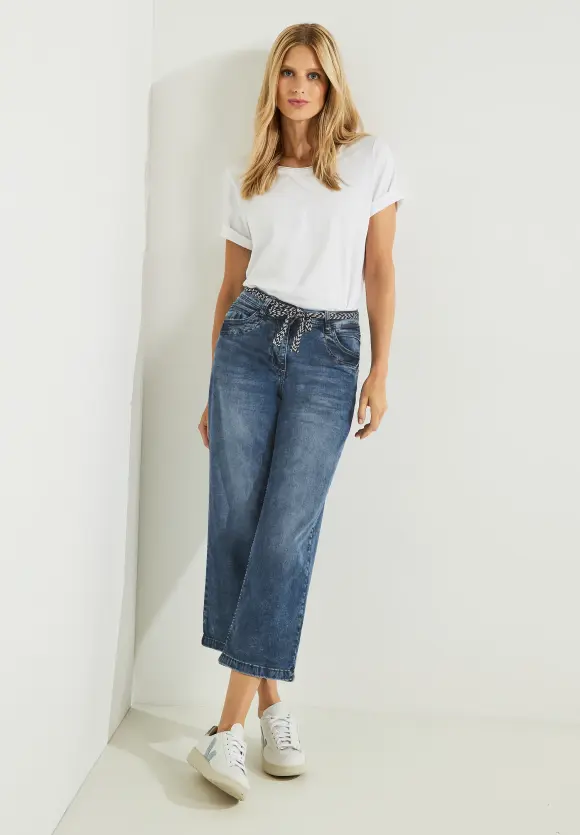 CECIL Loose Fit Jeans in 7/8-Länge