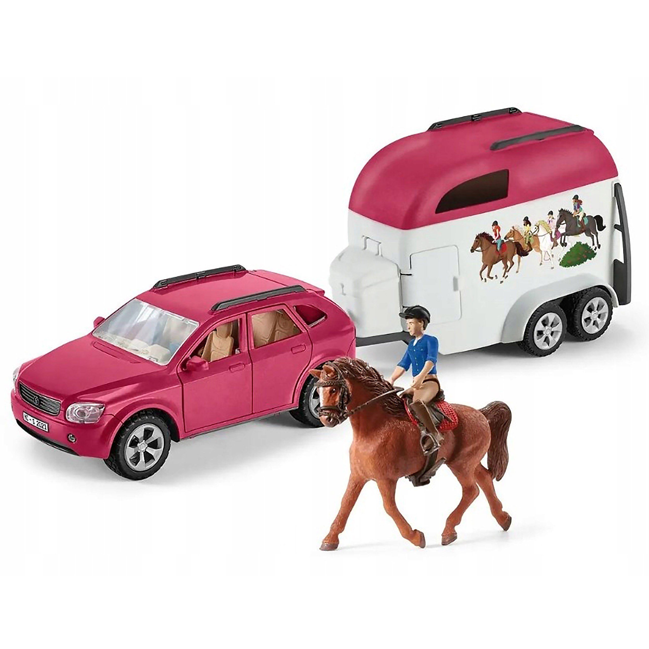 Sarcia.eu Spielfigur Schleich Horse Club - Pferdetransporter, Anhänger, Figuren, ab 5+