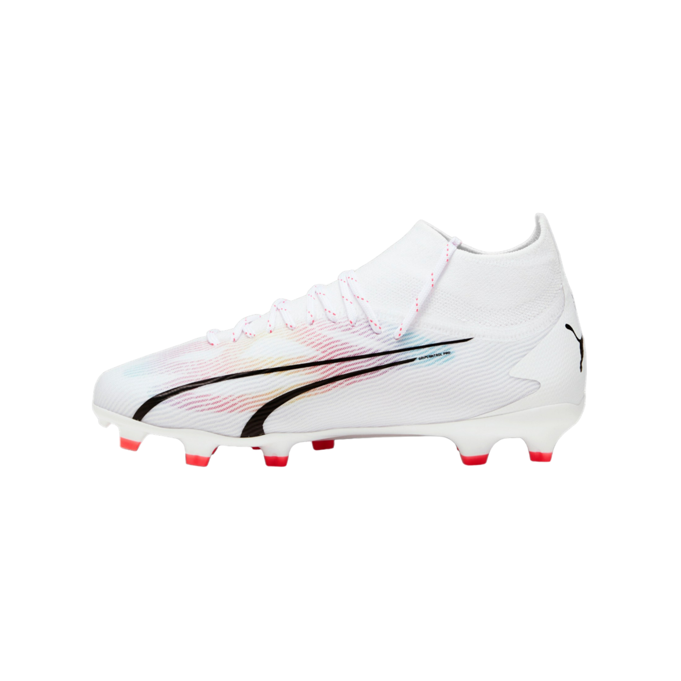 PUMA ULTRA Pro FG/AG Jr Kids Weiss Schwarz F01
