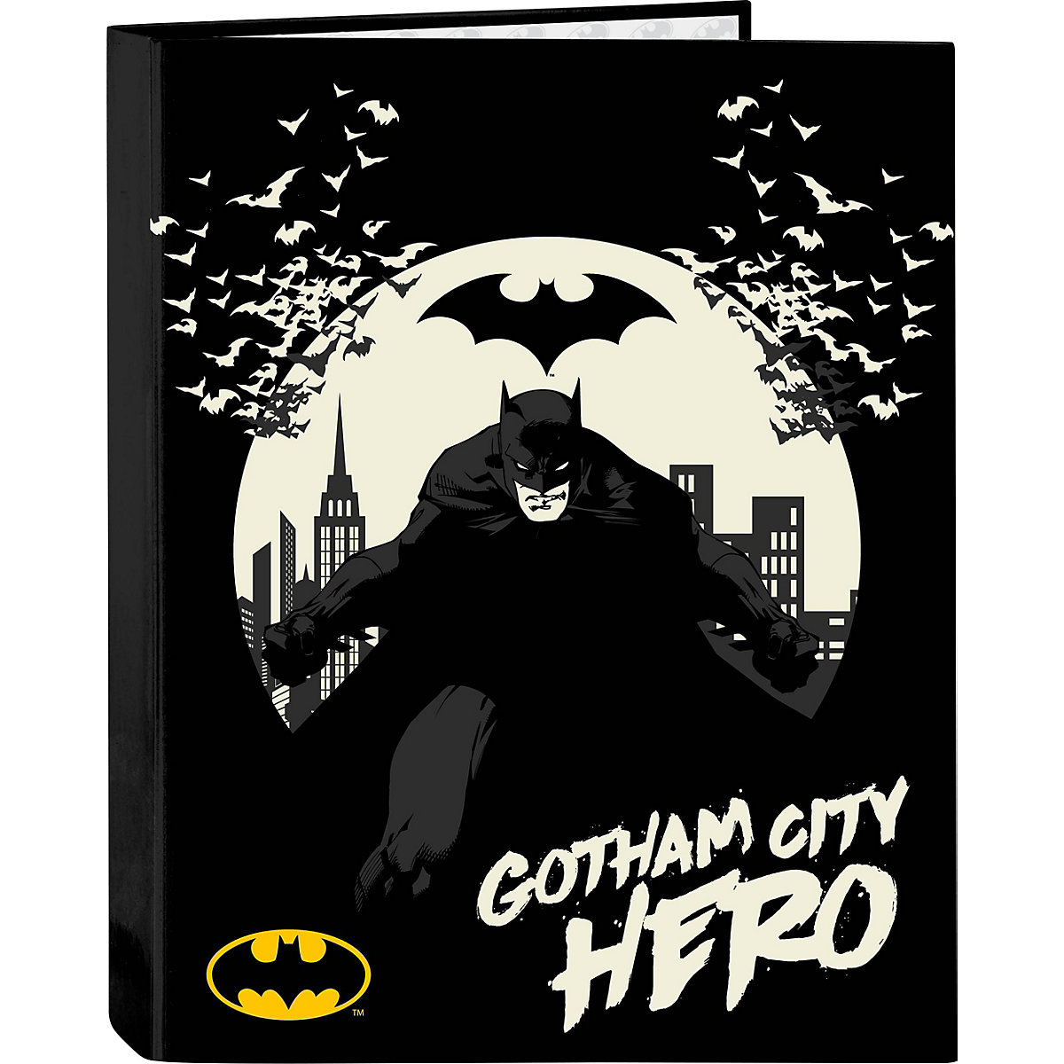Ringbuch/Zeugnismappe A4 Batman Hero