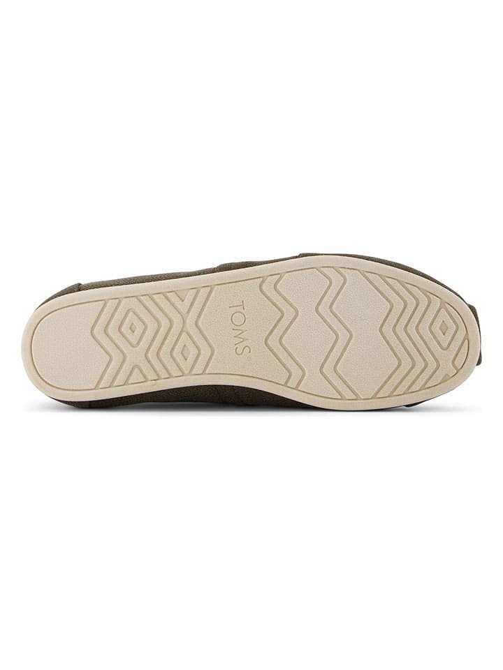TOMS Espadrilles in Khaki günstig kaufen