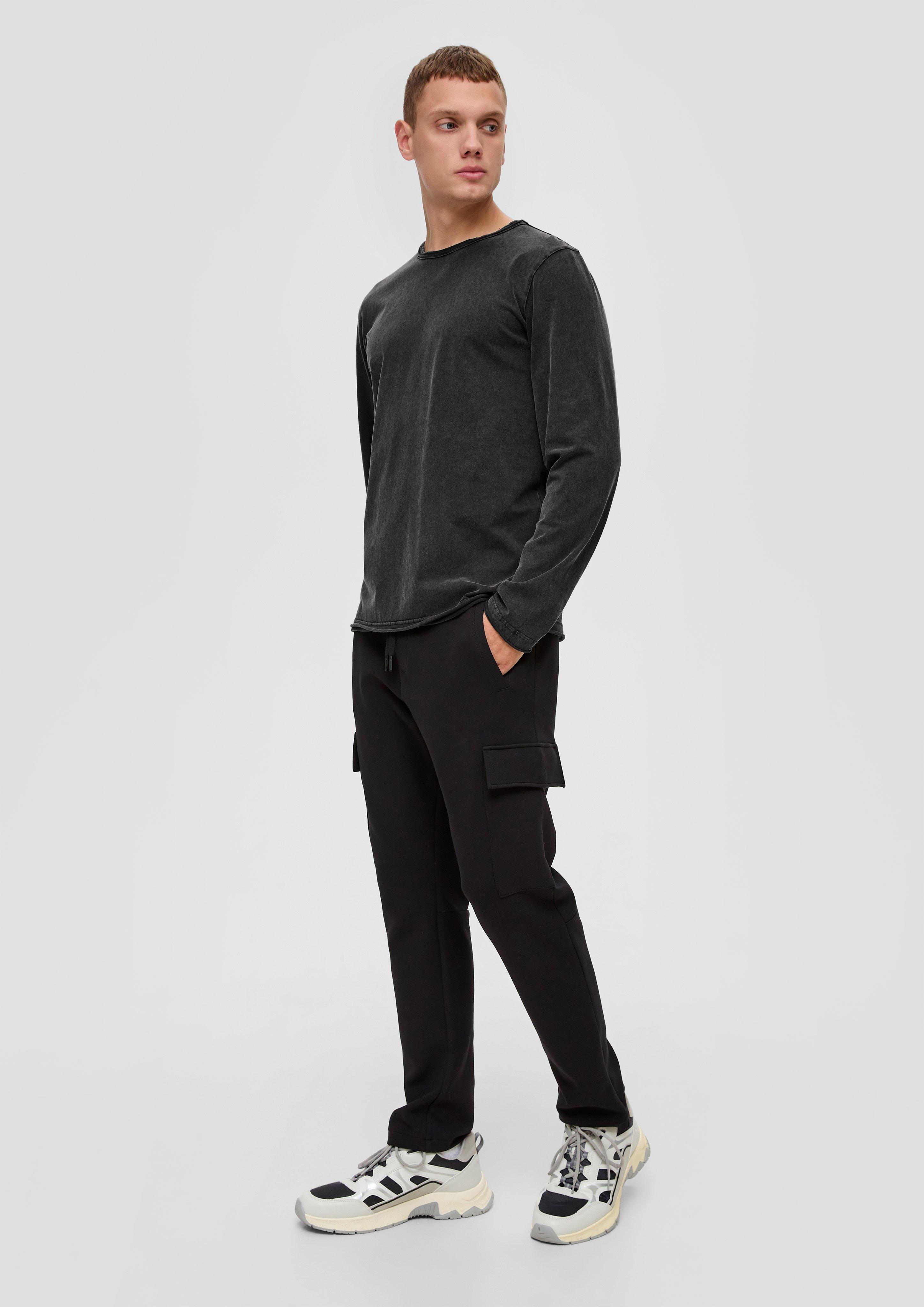 Longsleeve mit Garment Dye  2138601-9897