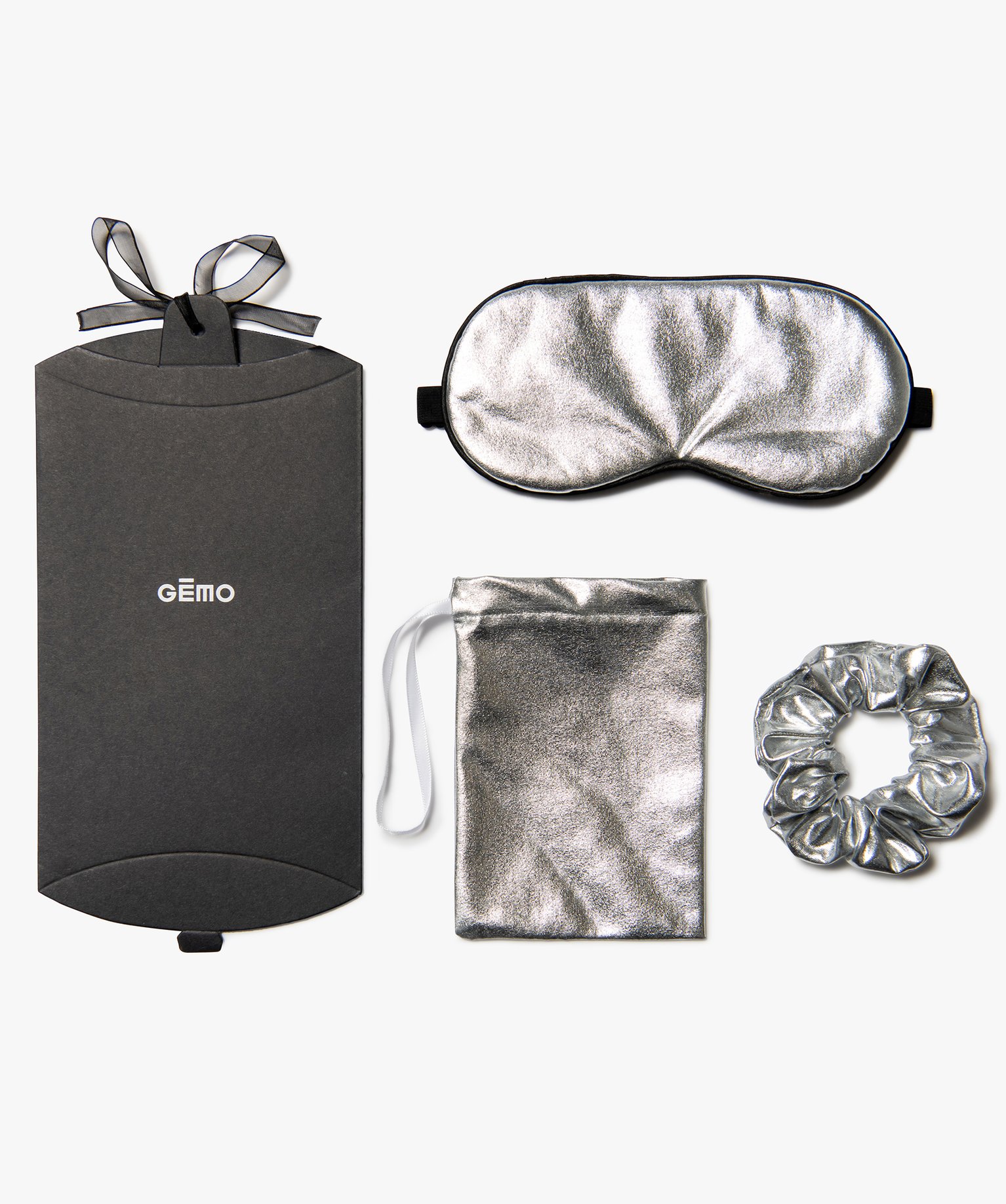 Lot d’accessoires femme avec pochette cadeau argent | GEMO