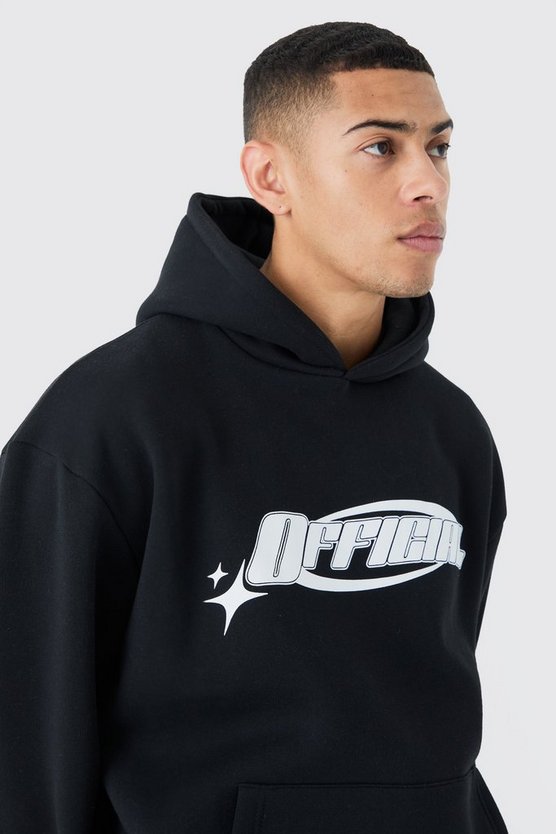 Oversize Hoodie mit Official Sternen Print