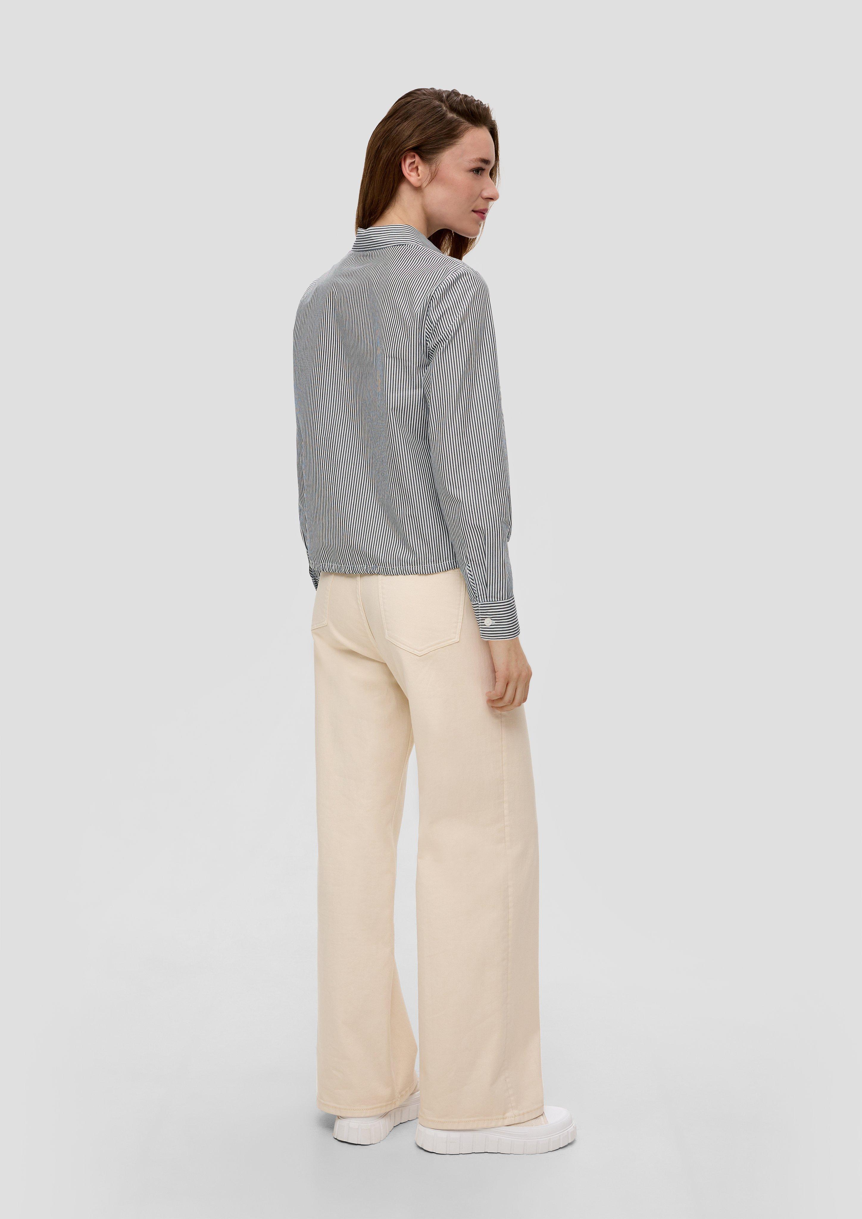 Baumwollbluse mit Streifenmuster  2142329-99G4