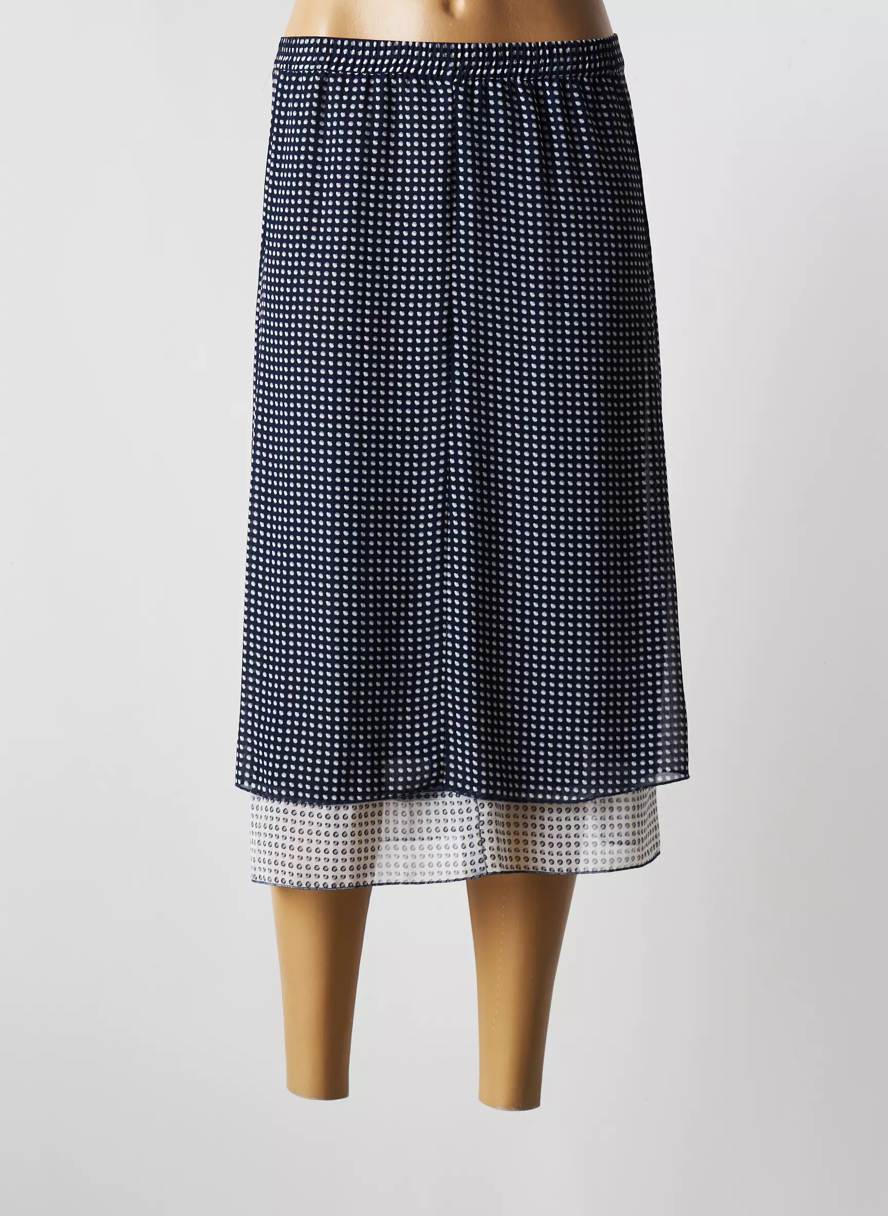 Brandtex Jupes Mi Longues Femme couleur bleu