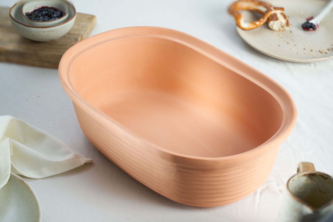 Mäser Brottopf oval mit Deckel