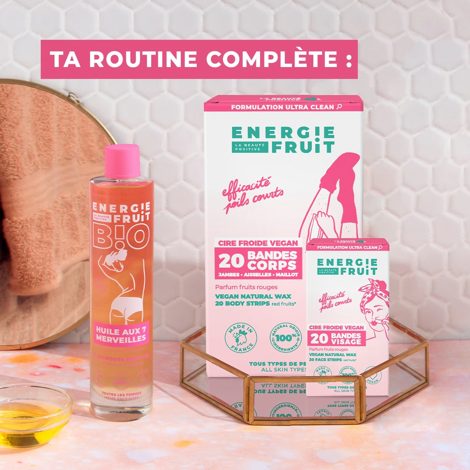 Veganska energija voća s hladnim voskom