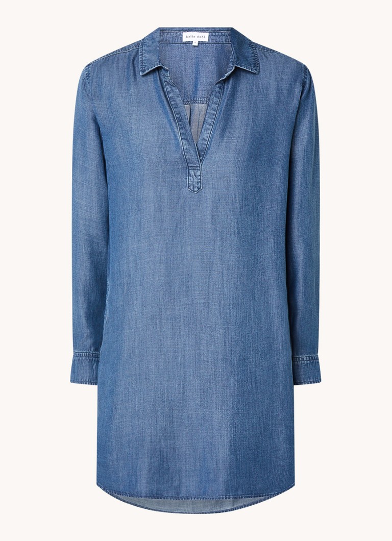 Robe tunique courte Bella Dahl en lyocell avec poches latérales