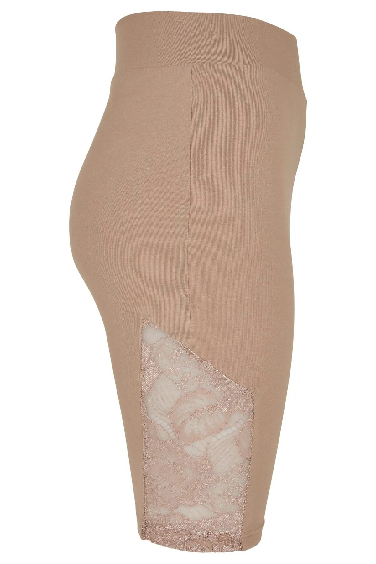Urban Classics  Kurze Sporthose - Braun - Hoher Bund