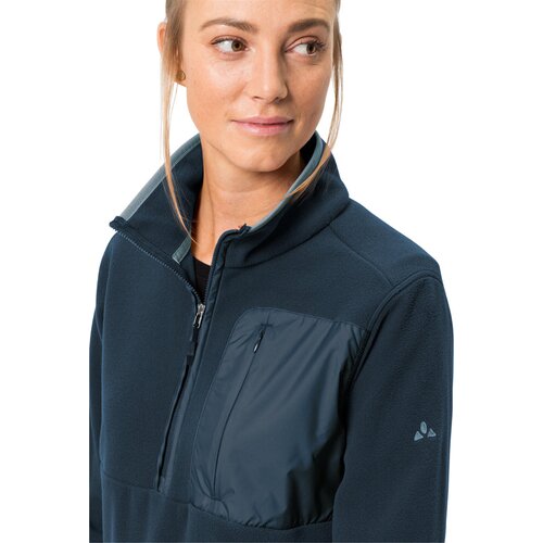 DAMEN PULLOVER WO ROSEMOOR FLEECE HALFZIP
