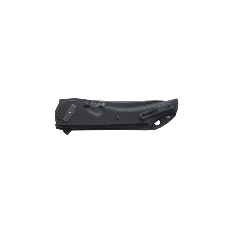 CRKT SEISMIC Black Veff Serrations, Design Flavio Ikoma