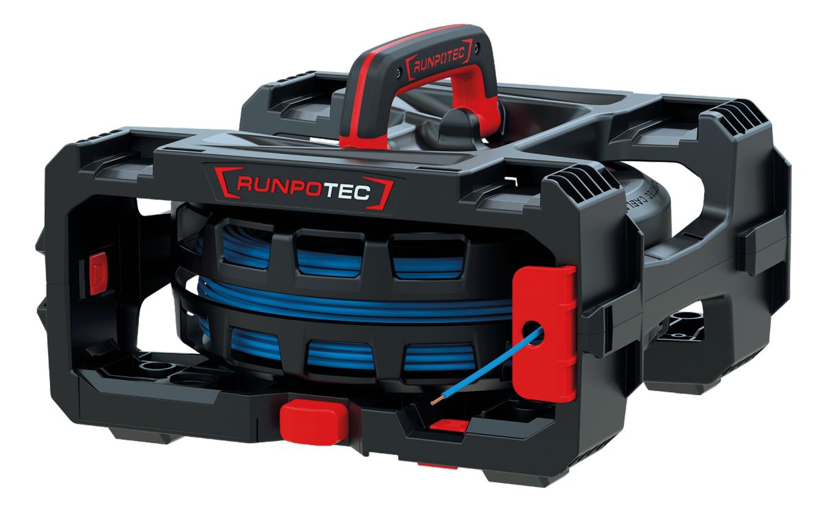 Runpotec 10215 Kabelupprullare CB 260 Kabelbox