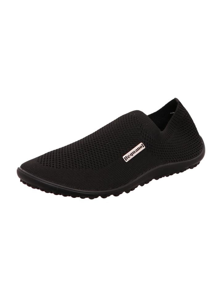 Leguano Sportliche Slipper in Schwarz günstig kaufen