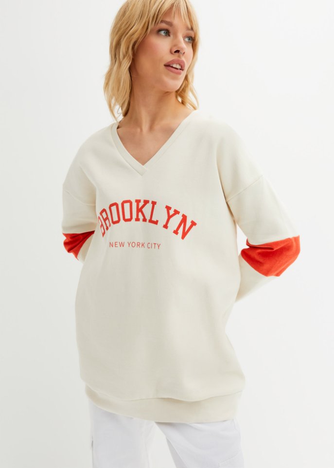 Weites Sweatshirt