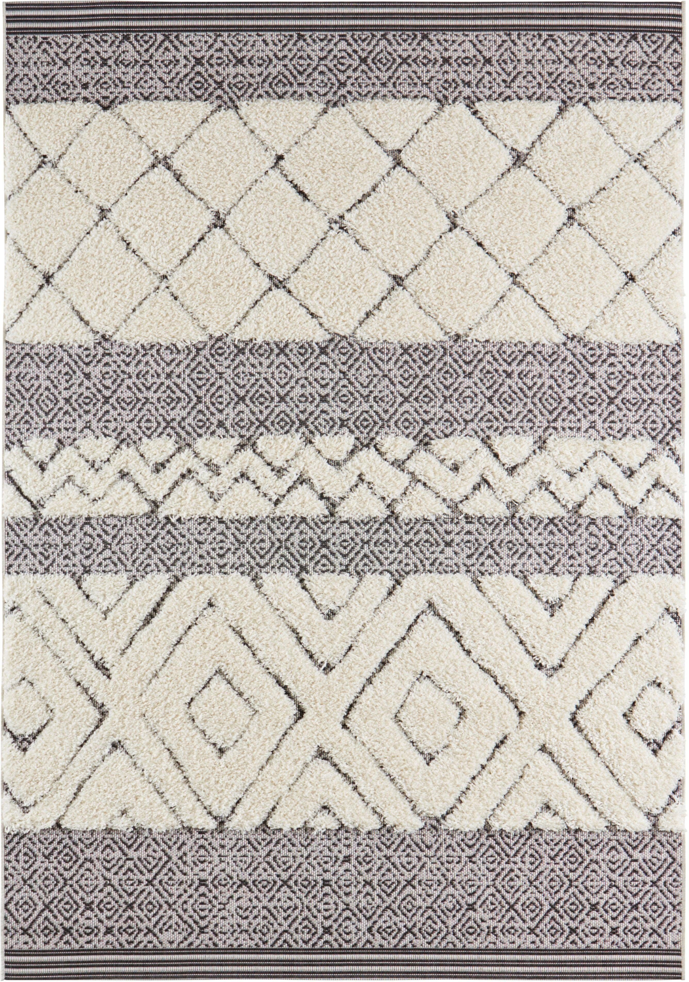 Teppich Todra, HANSE Home, rechteckig, Höhe: 22 mm, Teppichläufer, 3D Effekt, Vintage, Ethno, Schlafzimmer, Wohnzimmer