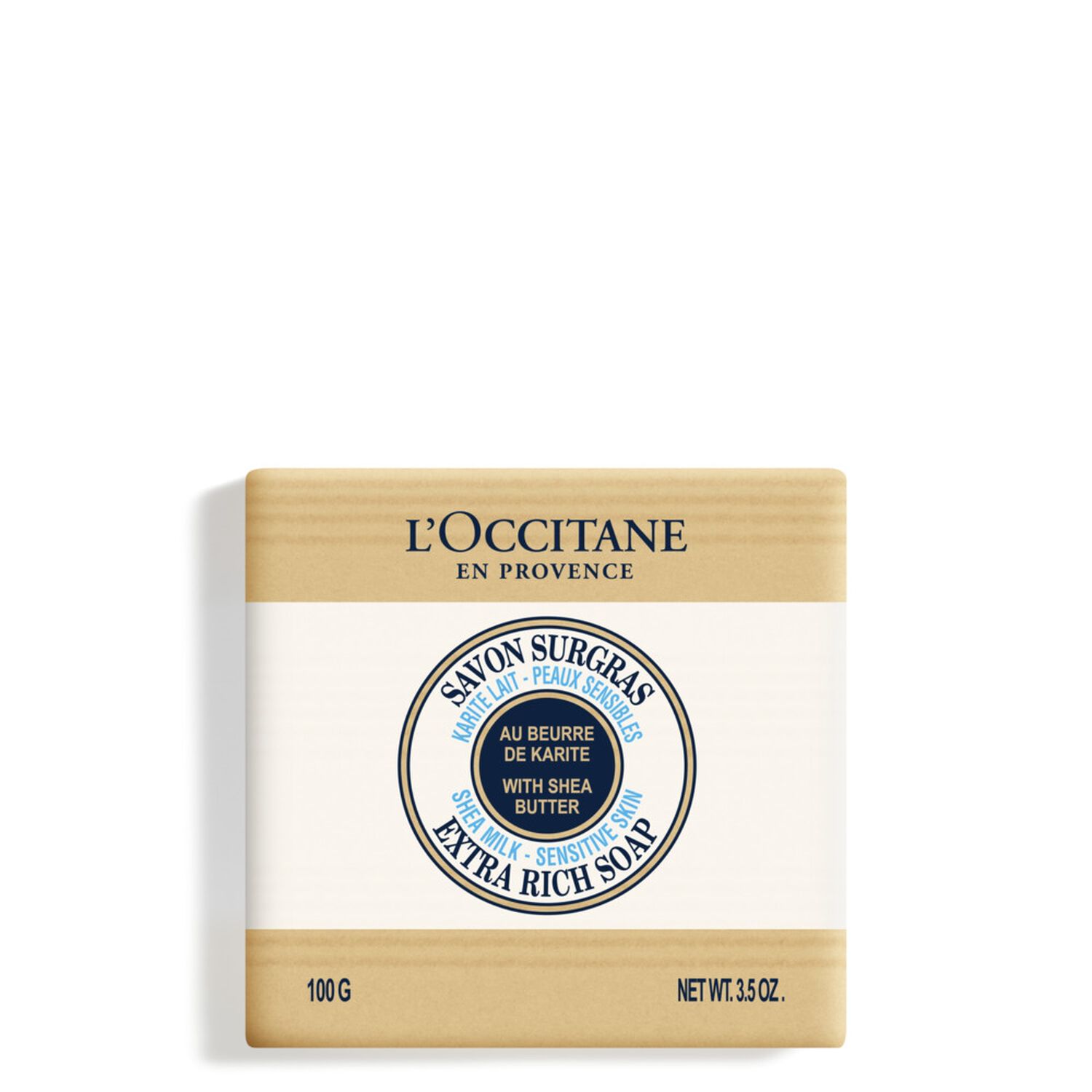l'occitane Karité Savon Surgras Peaux Sensibles