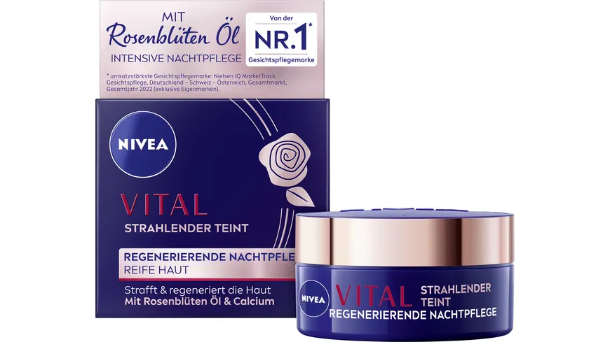 NIVEA VITAL strahlender Teint regenerierende Nachtpflege 50 ml