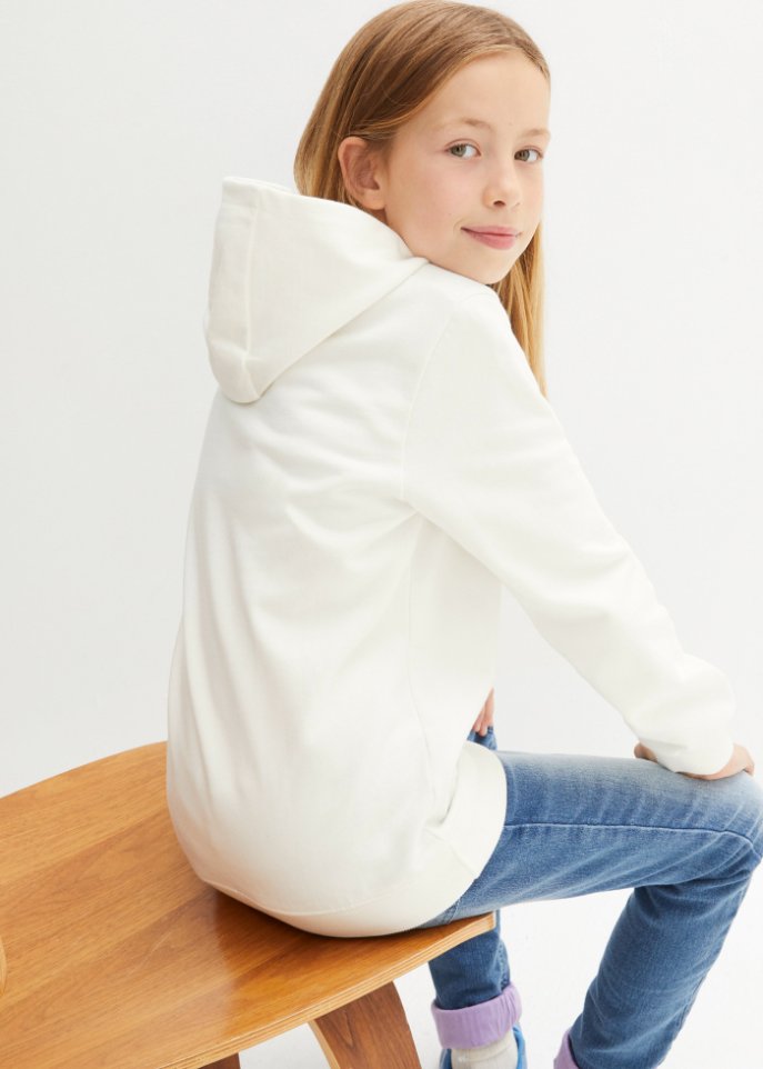 Kinder Kapuzen-Sweatshirt aus Bio Baumwolle
