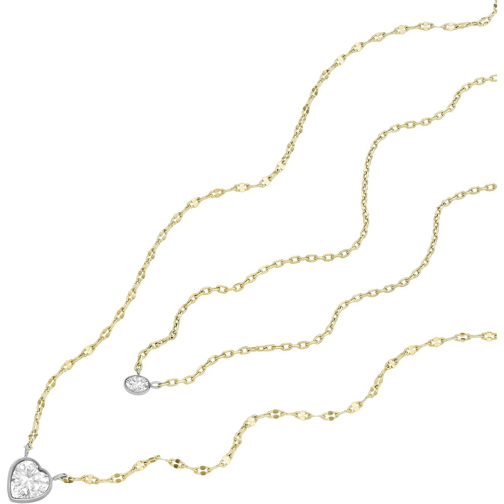 Fossil Chaînette Acier inoxydable collier