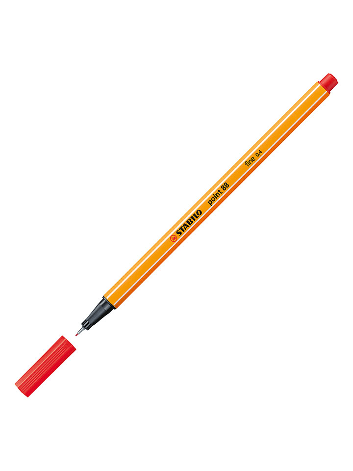 STABILO Fineliner ''STABILO point 88'' in Rot - 10 Stück günstig kaufen onesize