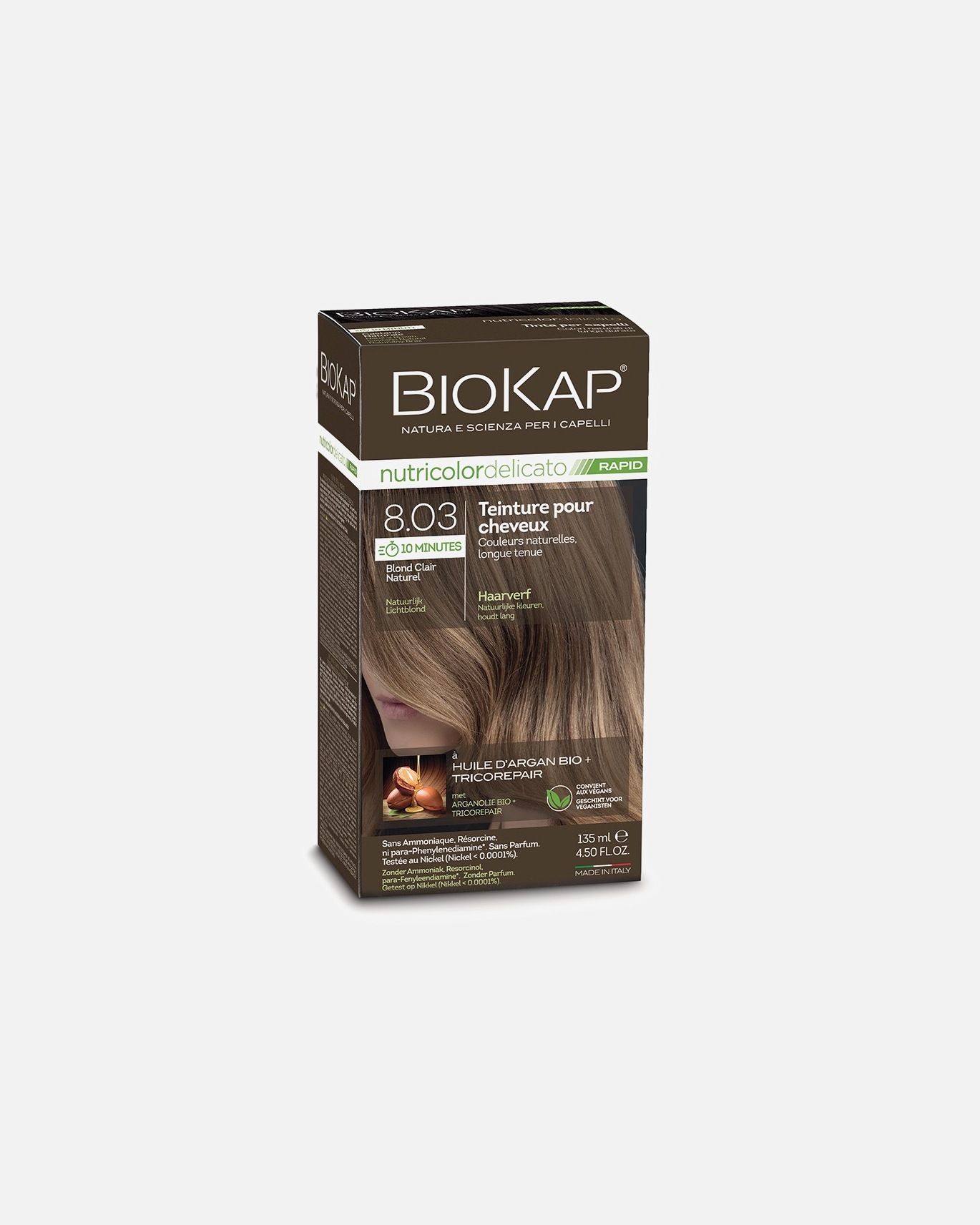 Biokap Nutricolor delikāts straujš