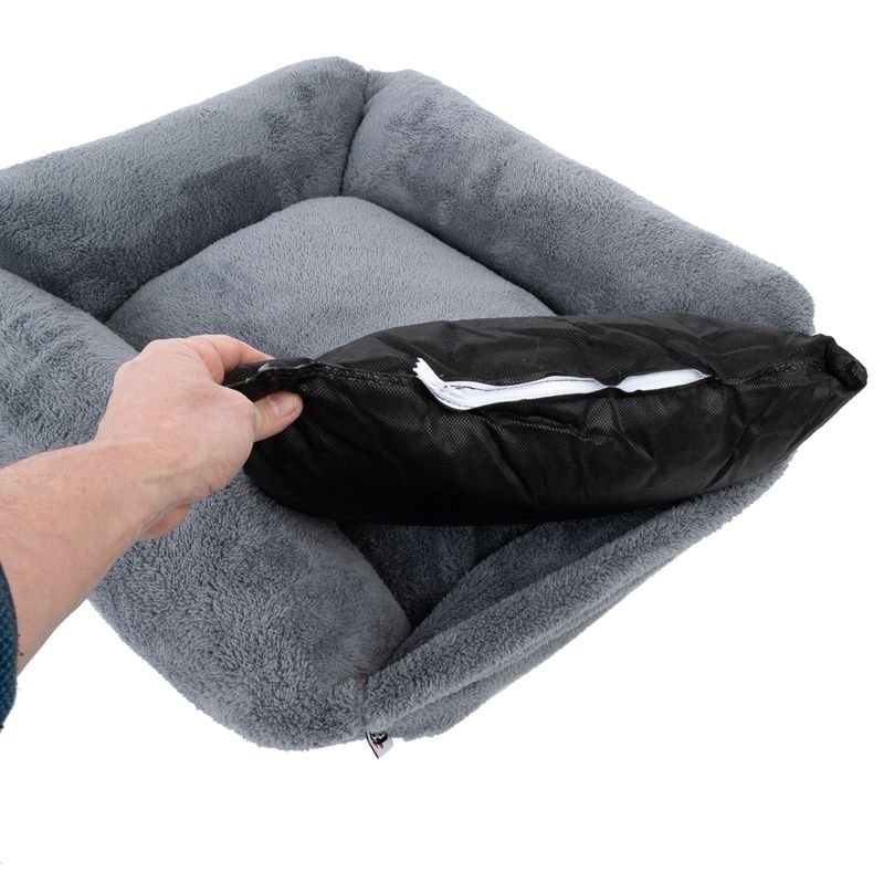 TIAKI Hundebett Lazy Bear, dunkelgrau zu TOP-Preisen | bitiba %