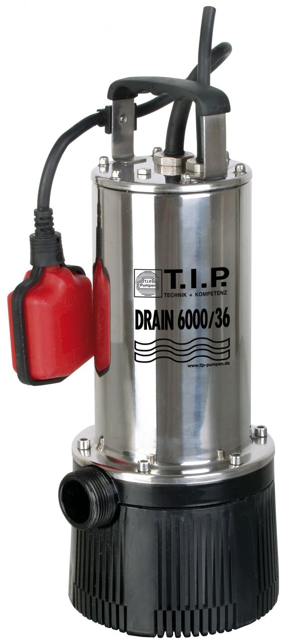 T.I.P. T.I.P Tauchdruckpumpen / Tiefbrunnenpumpen DRAIN 6000/36