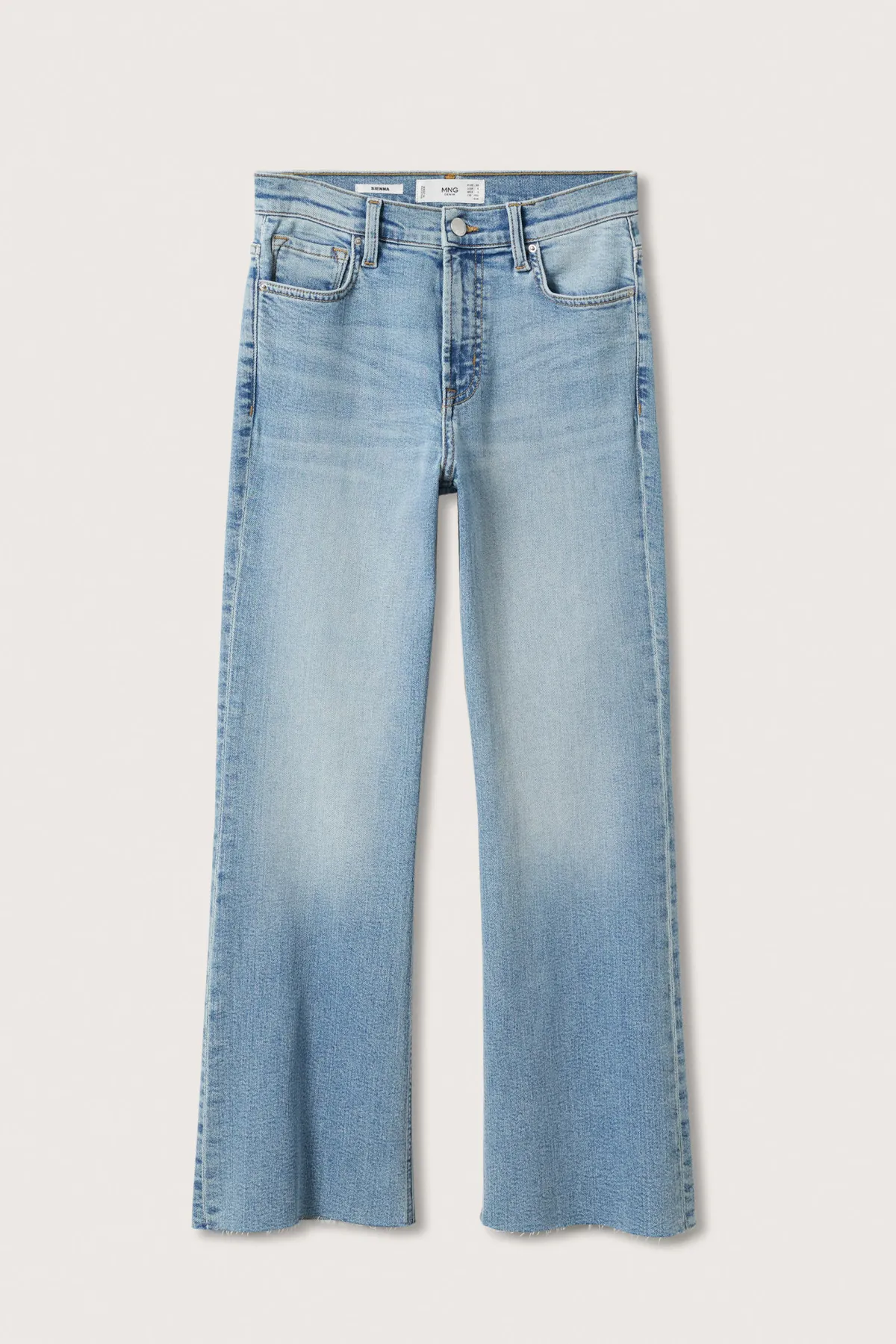 MANGO  Jeans - Blau - Wide Leg