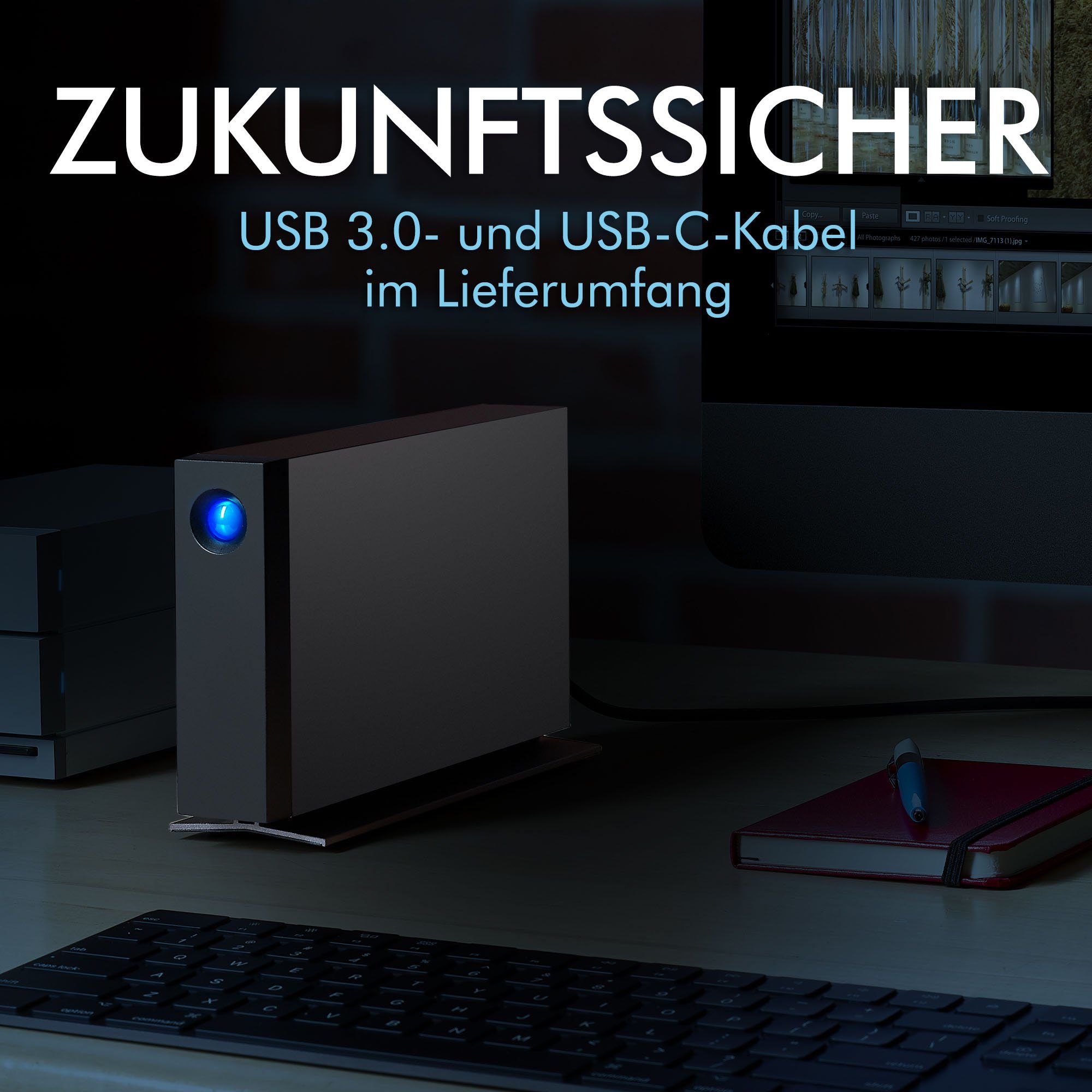 LaCie d2 Professional externe HDD-Festplatte (8 TB)